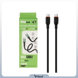 کابل شارژ کنفی فست King Cell Type-C to Type-C